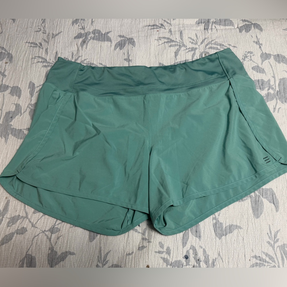 Free Fly Apparel Women's Teal Athletic Shorts